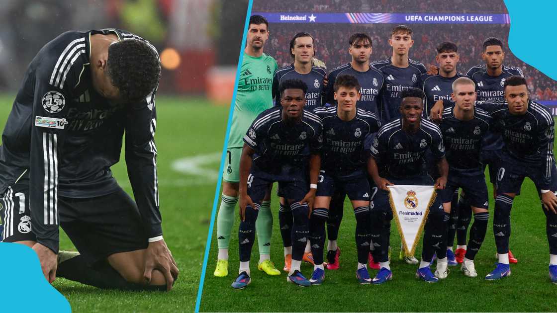 Kylian Mbappé teammates, Real Madrid, Benfica, UEFA Champions League, José Mourinho, Benfica beat Real Madrid, Mbappe's UCL records.