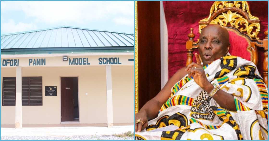 Okyenhene: Osagyefuo Amoatia Ofori Panyin builds 10 schools for Okyeman