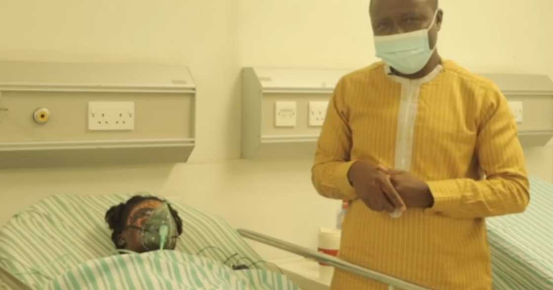 Heartbreak as woman disfigured by husband's acid bath narrates her ordeal in emotional video