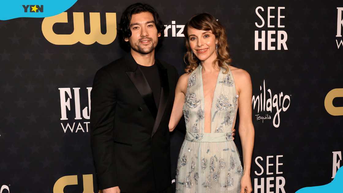 Will Sharpe and Sophia Di Martino astatine the 29th Annual Critics Choice Awards. Will Sharpe and Sophia Di Martino astatine the 29th Annual Critics Choice Awards.