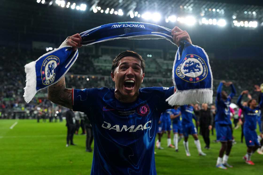 Enzo Fernandez, Chelsea, Conference League final, Real Betis vs Chelsea Enzo Fernandez, Chelsea, Conference League final, Real Betis vs Chelsea