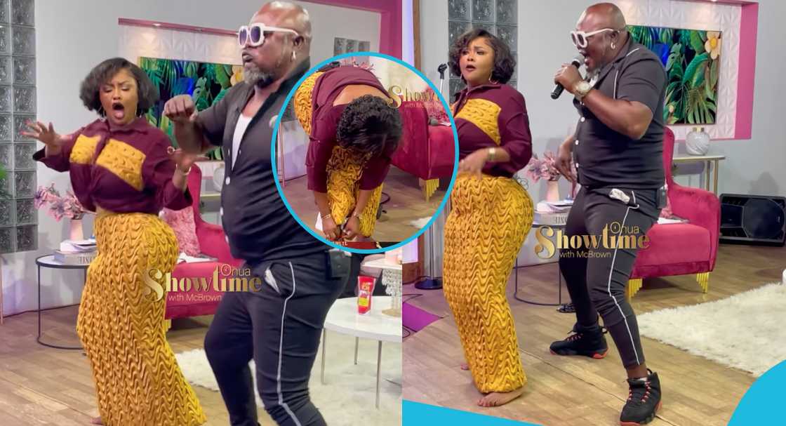 Nana Ama McBrown and Bukom Banku Nana Ama McBrown and Bukom Banku