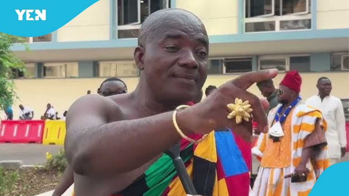 Ibrahim Mahama, Adwenpahene's Funeral, Adwenpahene Dies, Ibrahim Mahama Donation Ibrahim Mahama, Adwenpahene's Funeral, Adwenpahene Dies, Ibrahim Mahama Donation