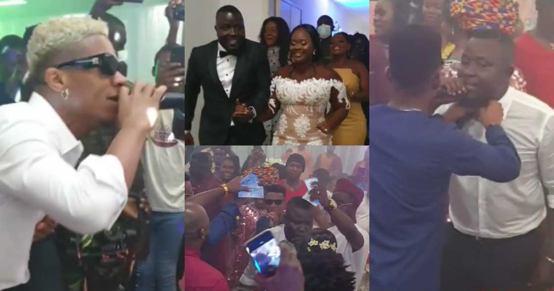 Dr Pounds: Kofi Kinaata, KiDi, other stars perform at Hitz FM presenter's wedding; video drops Dr Pounds: Kofi Kinaata, KiDi, other stars perform at Hitz FM presenter's wedding; video drops