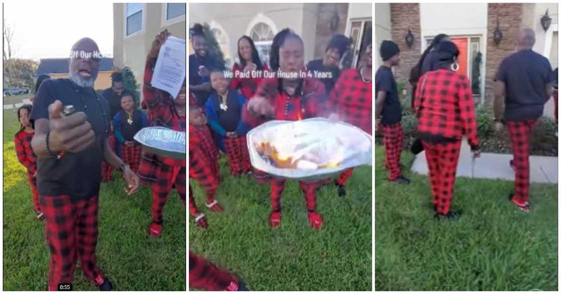 Family buys new house after four years of paying for mortgage Family buys new house after four years of paying for mortgage