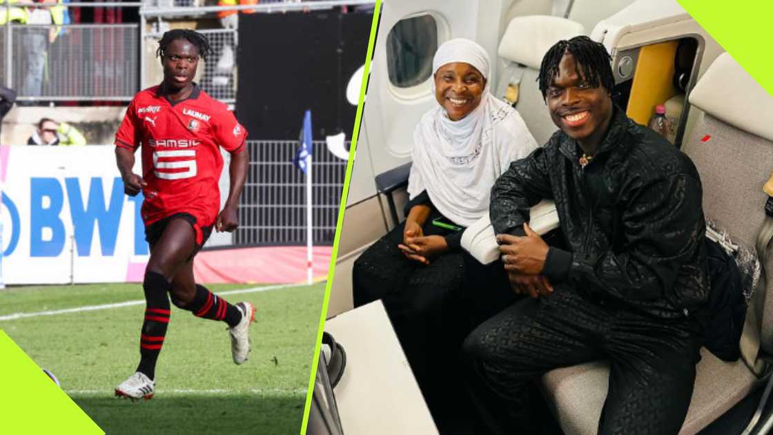 Alidu Seidu says his motivation is his mother. Alidu Seidu says his motivation is his mother.