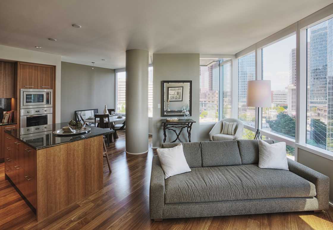 Awkward living room layout with a fireplace Awkward living room layout with a fireplace