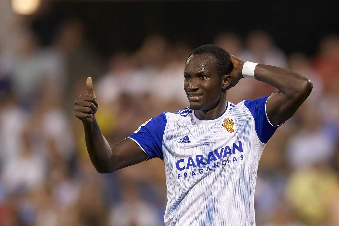 Raphael Dwamena, Black Stars, Real Zaragoza Raphael Dwamena, Black Stars, Real Zaragoza