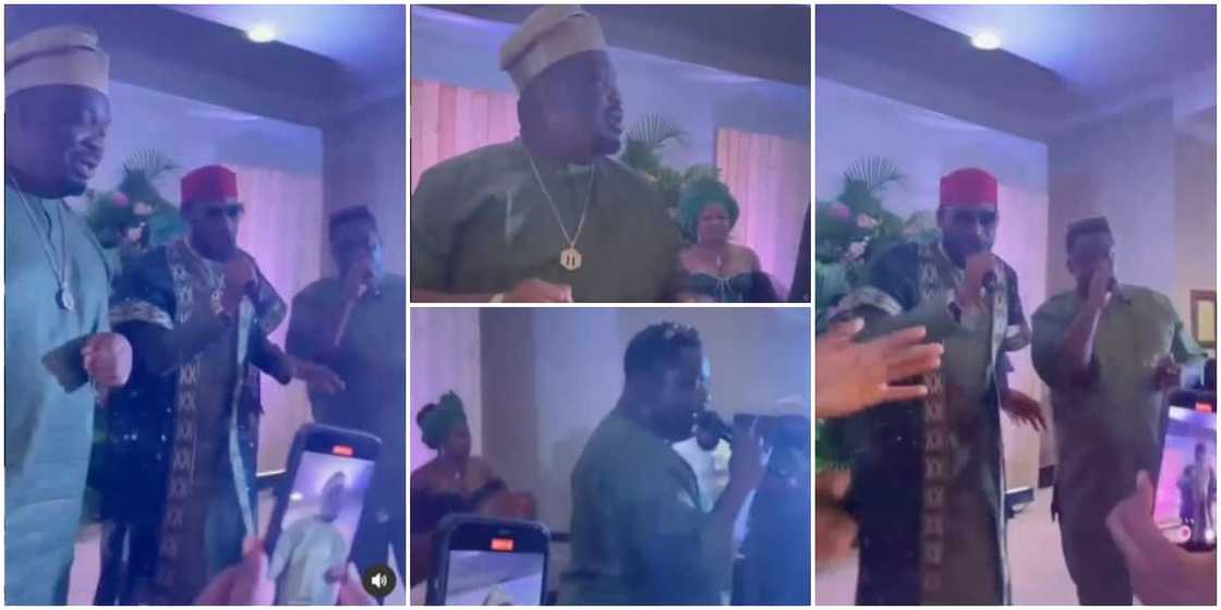 Mo’hits ‘Reunites’ As Don Jazzy, Dbanj and Wande Coal Perform Together at Rapper Ikechukwu’s Wedding Mo’hits ‘Reunites’ As Don Jazzy, Dbanj and Wande Coal Perform Together at Rapper Ikechukwu’s Wedding