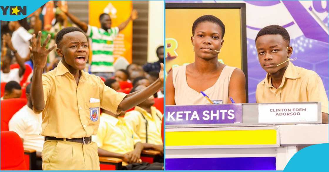 A photo of Ketasco contestants in the ongoing NSMQ.