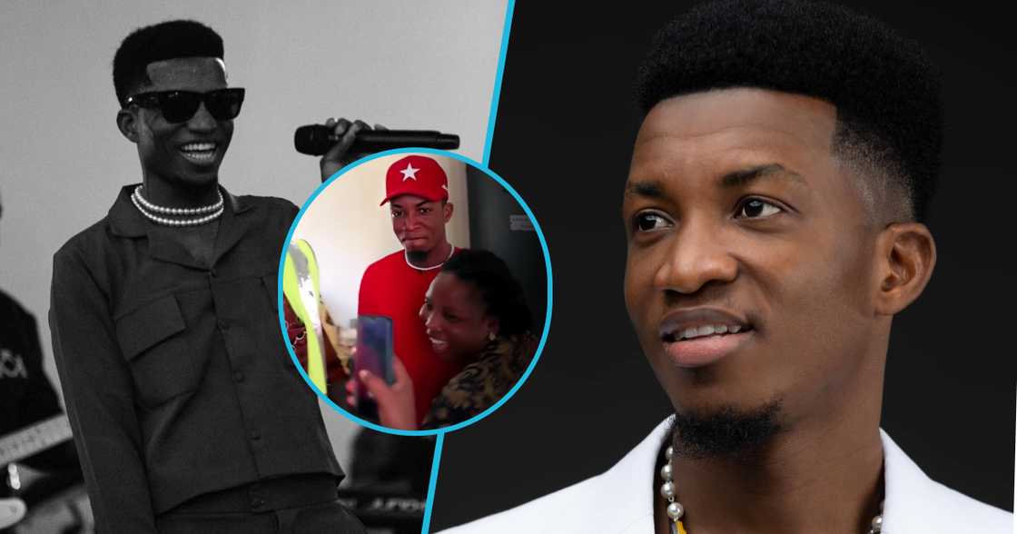 Kofi Kinaata visits his alma mater, Takoradi Technical Institute Kofi Kinaata visits his alma mater, Takoradi Technical Institute