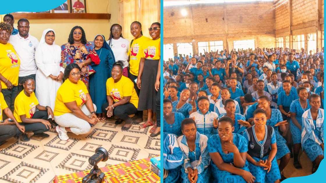 Our Lady of Providence Senior High School students Our Lady of Providence Senior High School students