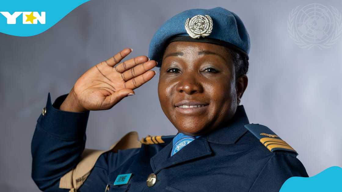 Sharon Mwinsote Syme, Ghanaian Peacekeeper, UN Military Gender Advocate Of The Year Sharon Mwinsote Syme, Ghanaian Peacekeeper, UN Military Gender Advocate Of The Year