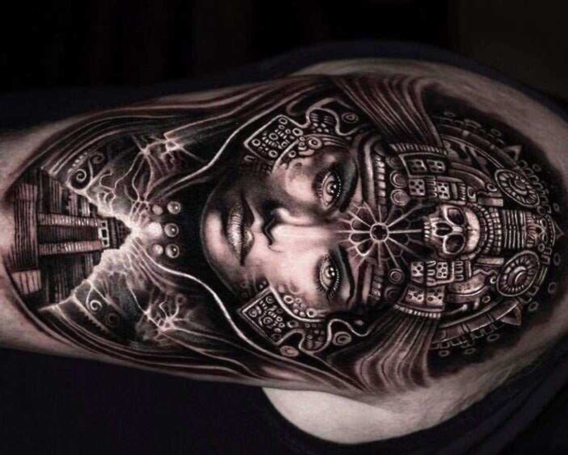 meaningful aztec tattoos