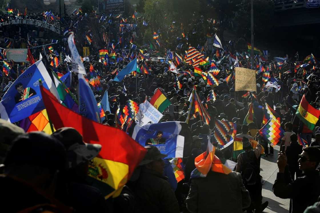 With his eye on a political comeback, former Bolivian president Evo Morales has stirred up large protests against the government that he helped elect