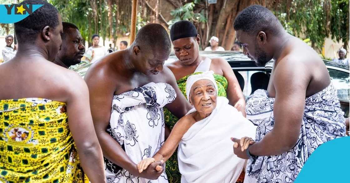 Nana Konadu Yiadom III, Otumfuo Osei Tutu II, the Asantehene Asantehemaa, Manhyia Palace, Ashanti Kingdom, 75th Birthday. Nana Konadu Yiadom III, Otumfuo Osei Tutu II, the Asantehene Asantehemaa, Manhyia Palace, Ashanti Kingdom, 75th Birthday.
