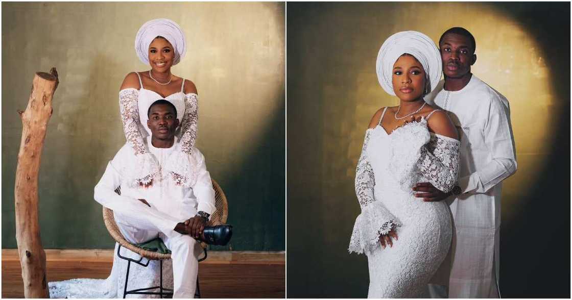 Man highlights mistake Theophilus Sunday made in viral photoshoot with his Jamaican fiancee Man highlights mistake Theophilus Sunday made in viral photoshoot with his Jamaican fiancee