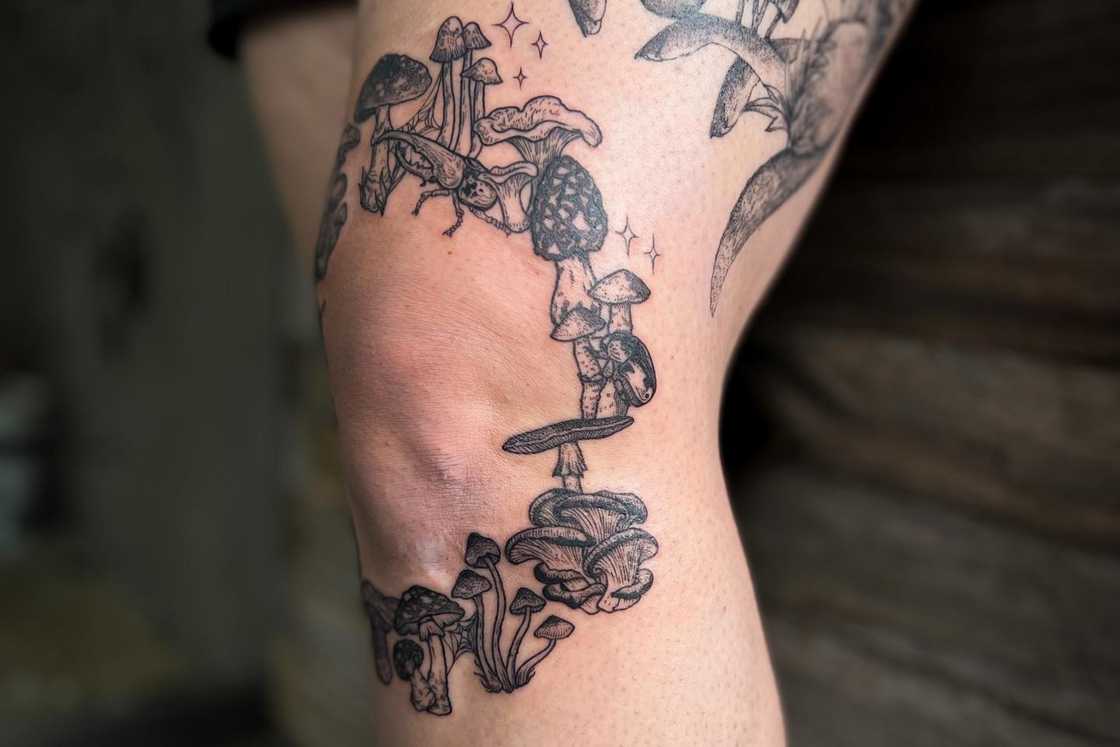 knee tattoos for men knee tattoos for men