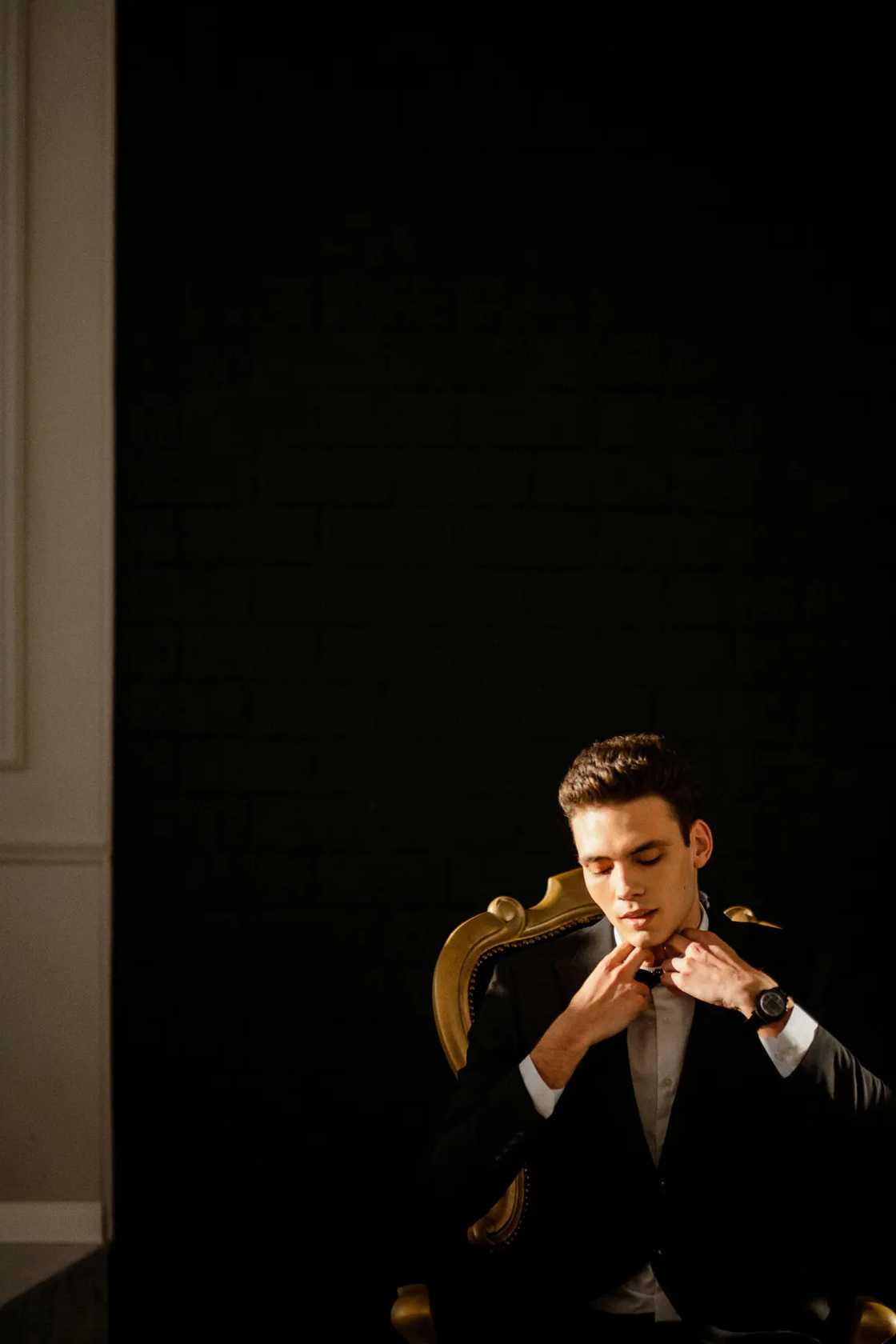 A man in a suit