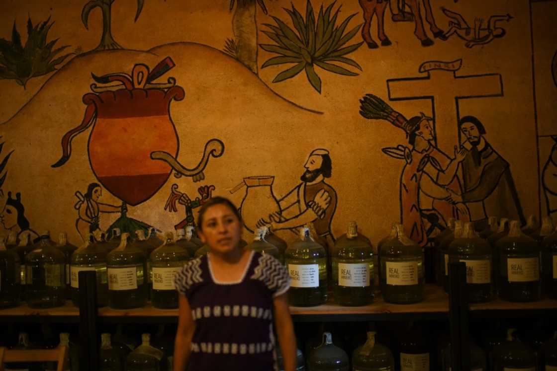 "Without magueys there's no mezcal," says distiller Graciela Angeles
