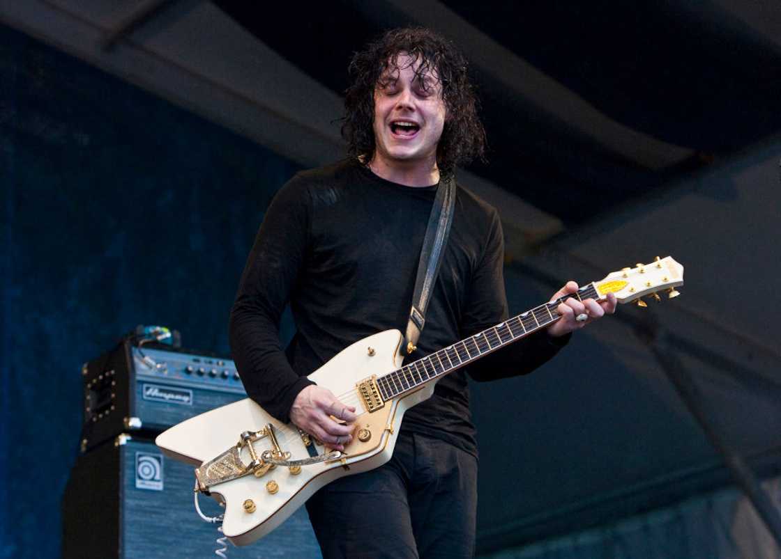 Singer and guitarist Jack White performs in the New Orleans Jazz & Heritage Festival Singer and guitarist Jack White performs in the New Orleans Jazz & Heritage Festival
