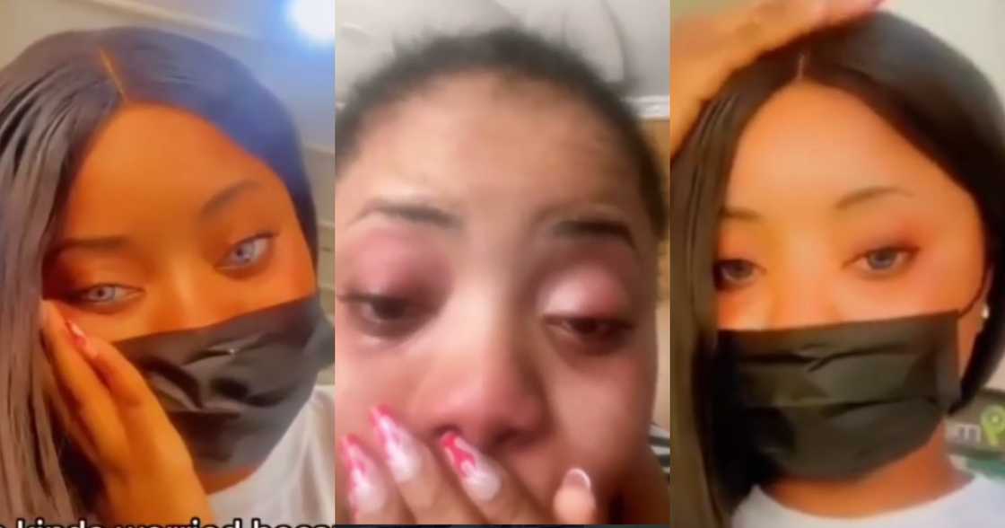 Lady crying Lady crying