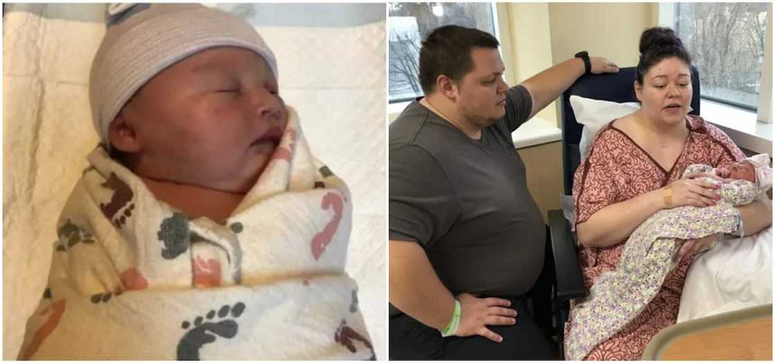 Baby Judah Spear Grace born on 2/22/22 attracts attention online