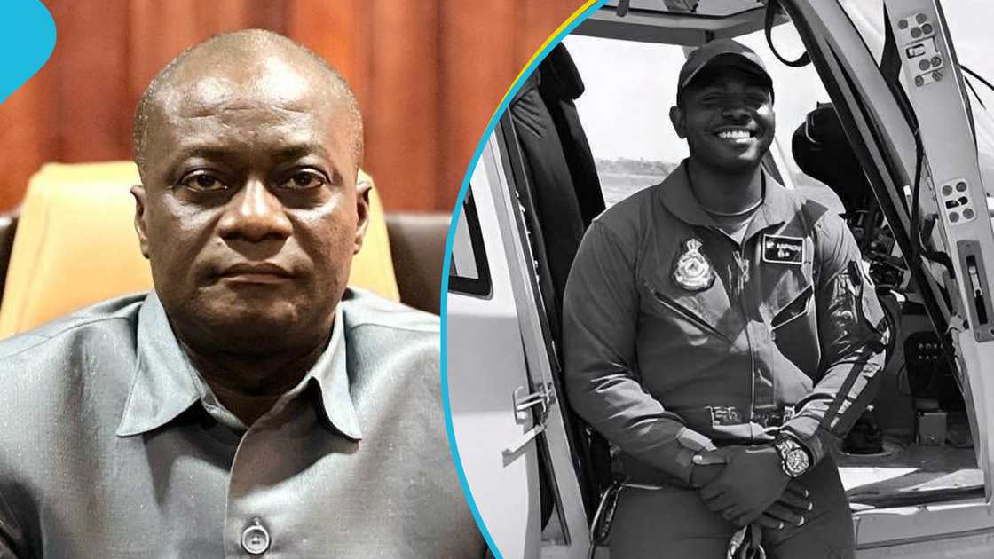 Regional Minister Officially Confirms Tragic Death of Flying Officer Twum Ampadu To His Widow