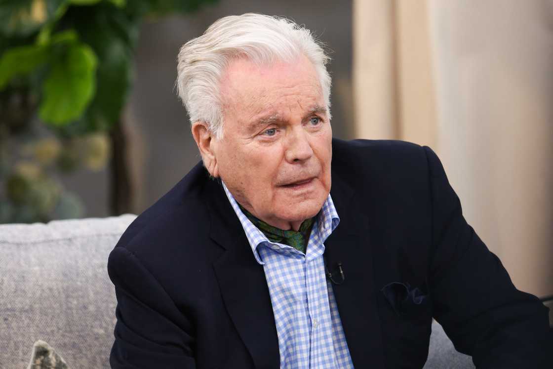 Robert Wagner visits Hallmark's "Home & Family" in Universal City, California