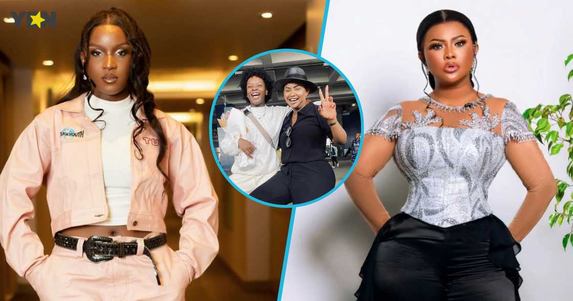 Nana Ama McBrown and Afronita Nana Ama McBrown and Afronita