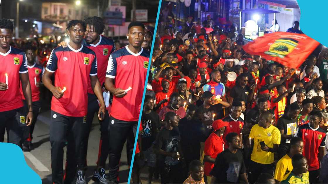 Asante Kotoko hold vigil for Nana Pooley. Asante Kotoko hold vigil for Nana Pooley.