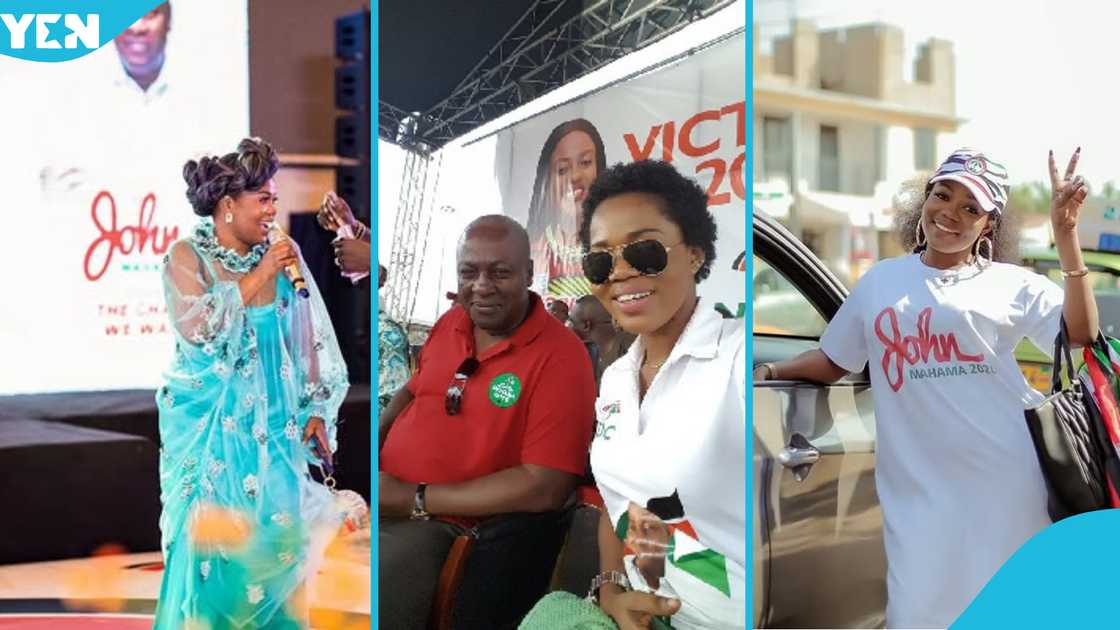 MzBel, John Mahama, NDC, Government Appointments, 2024 Elections, Ghana Politics, Ghana Celebrities in Politics MzBel, John Mahama, NDC, Government Appointments, 2024 Elections, Ghana Politics, Ghana Celebrities in Politics