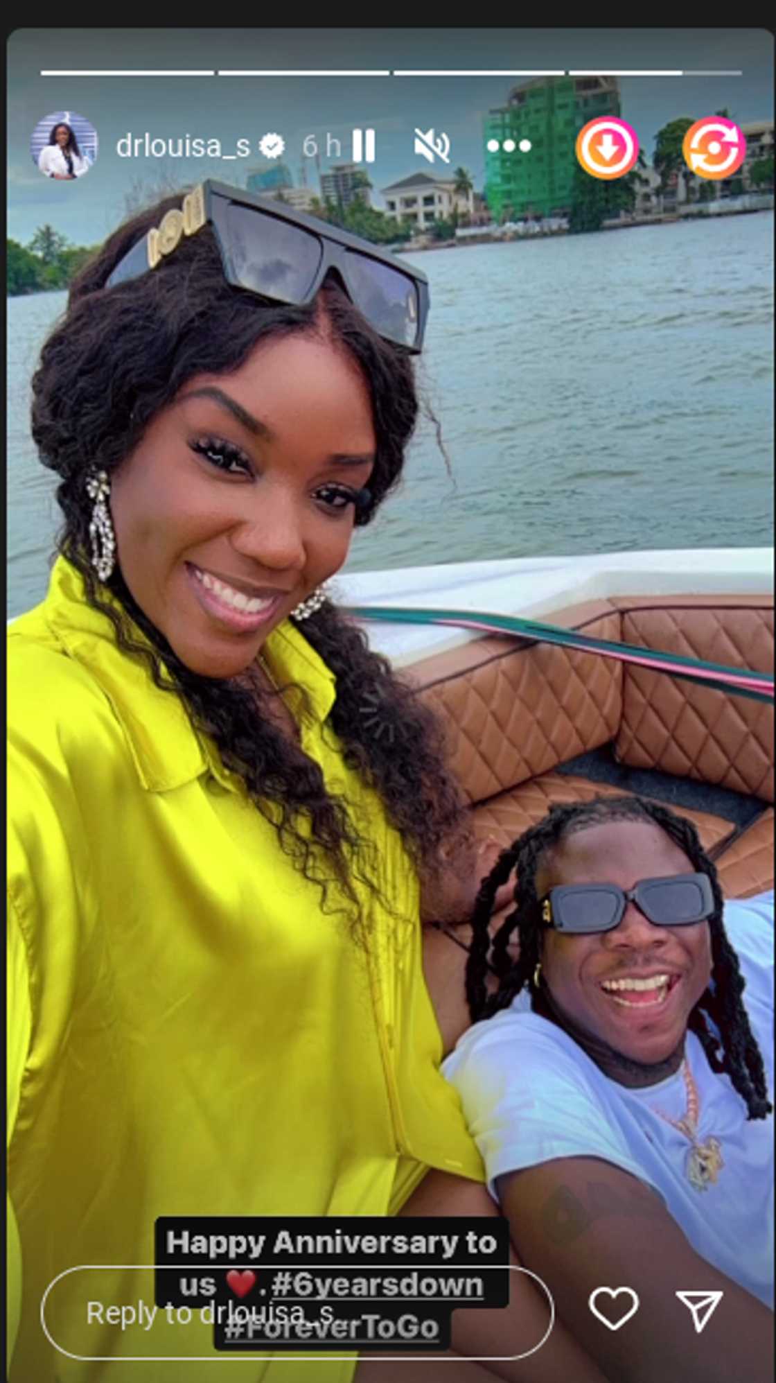 Stonebwoy and wife Stonebwoy and wife