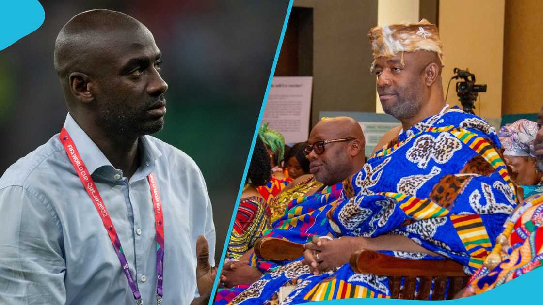 Otto Addo paid homage to Ga Mantse His Royal Majesty King Tackie Teiko Tsuru II. Otto Addo paid homage to Ga Mantse His Royal Majesty King Tackie Teiko Tsuru II.