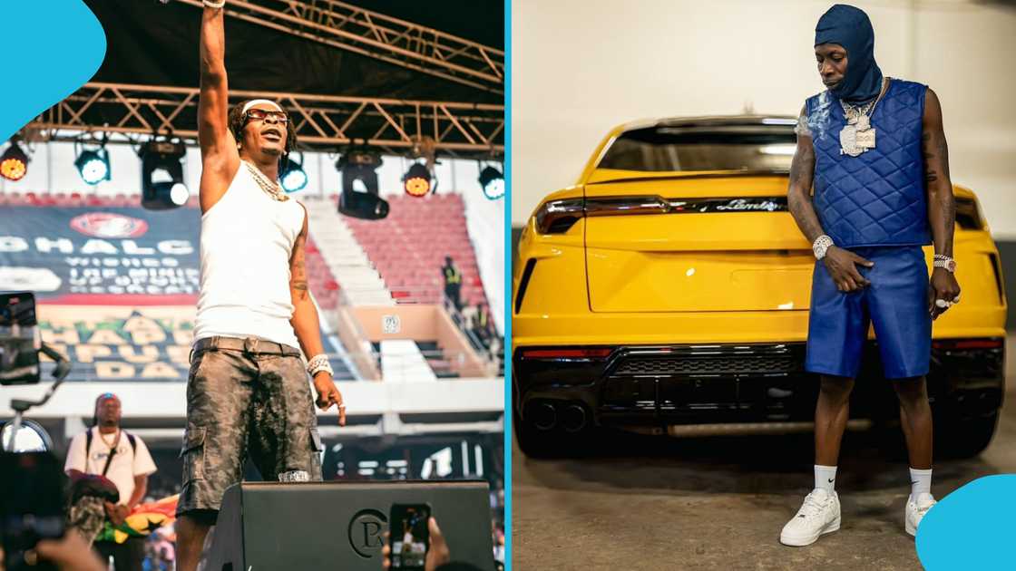 Shatta Wale EOCO, Shatta Wale bail, yellow, Lamborghini, Urus, custody, vehicle, investigation, questioning Shatta Wale EOCO, Shatta Wale bail, yellow, Lamborghini, Urus, custody, vehicle, investigation, questioning