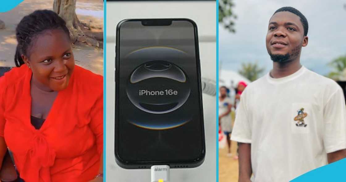 Ghanaian man, former teacher, generous gesture, iPhone 16, basic school. Ghanaian man, former teacher, generous gesture, iPhone 16, basic school.