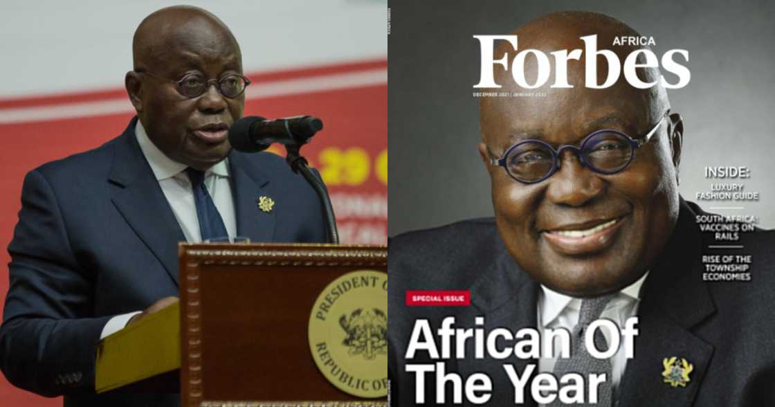 Akufo-Addo made the cover photo for Forbes Africa magazine Akufo-Addo made the cover photo for Forbes Africa magazine