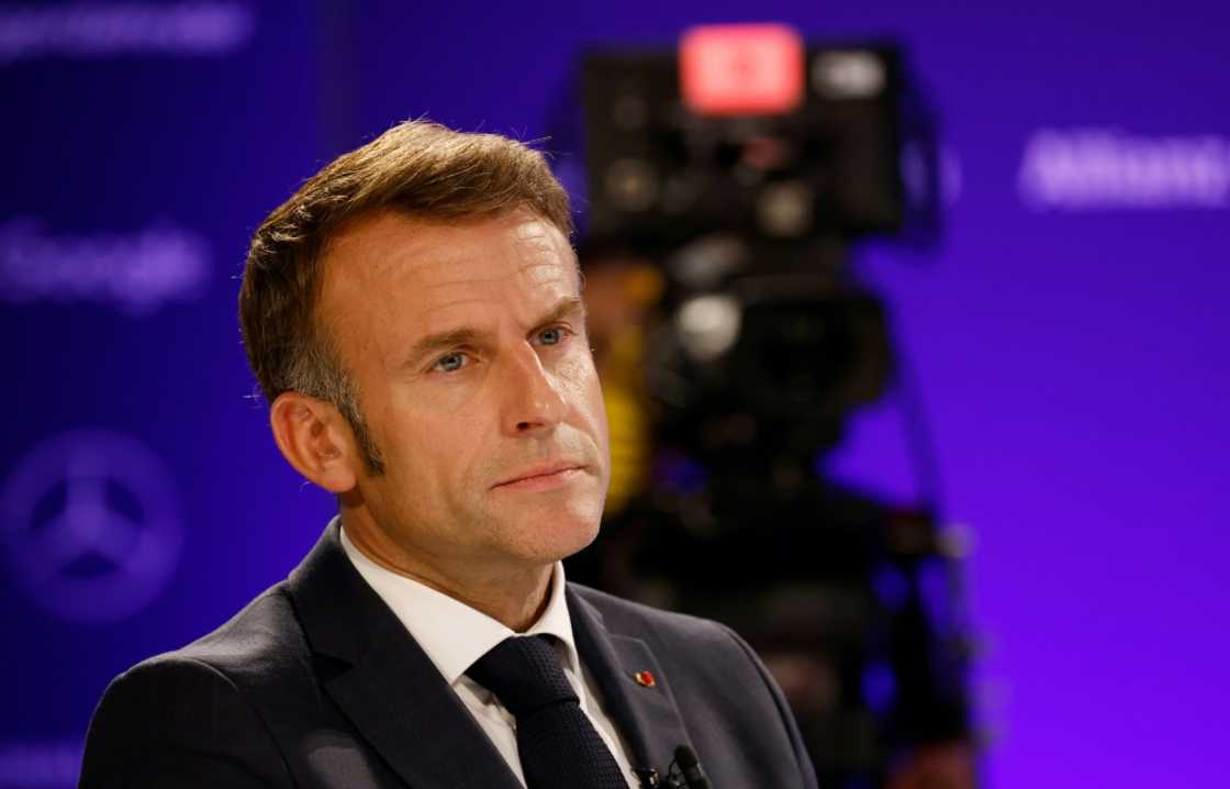 French President Emmanuel Macron said that Chinese subsidies for electric vehicles introduced a 'bias' into the market French President Emmanuel Macron said that Chinese subsidies for electric vehicles introduced a 'bias' into the market