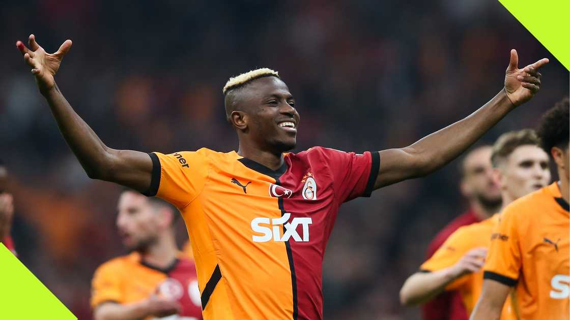 Victor Osimhen, Galatasaray, Besiktas, RAMS Park, Istanbul, Turkiye, Super Lig. Victor Osimhen, Galatasaray, Besiktas, RAMS Park, Istanbul, Turkiye, Super Lig.