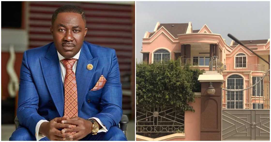 Kwame Despite builds a mansion in his hometown