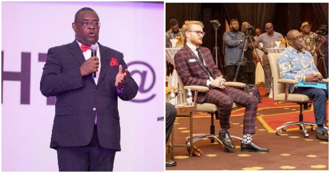 Dr Karl Laryea addresses participants at the company's 25th anniversary celebration Dr Karl Laryea addresses participants at the company's 25th anniversary celebration