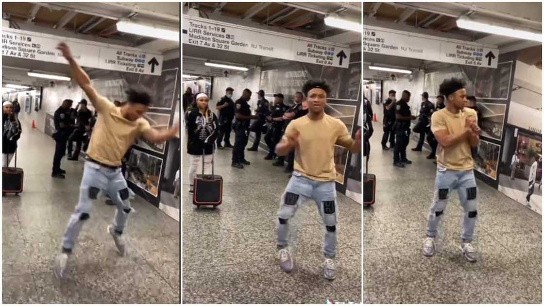 The man's confidence drew many reactions online. The man's confidence drew many reactions online.