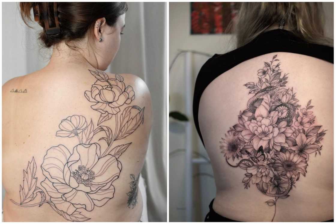 Back tattoo for women Back tattoo for women