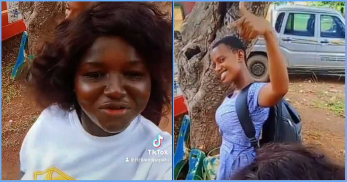 Photo of a lady and her sister Photo of a lady and her sister