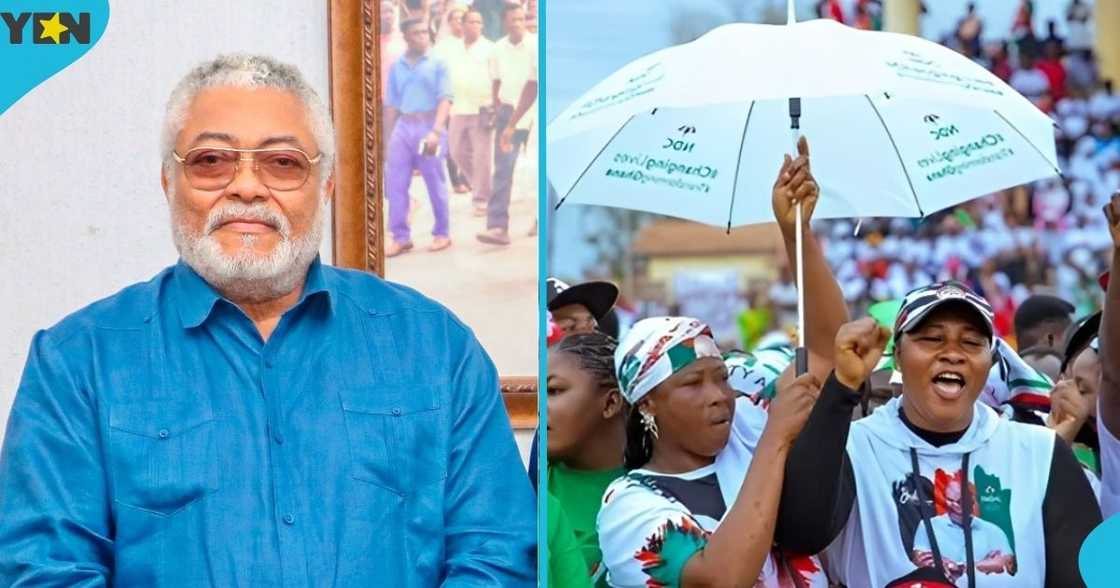 The National Democratic Congress, NDC, renamed its national headquarters, in honour of its founder, Jerry John Rawlings, commemorating his enduring legacy.