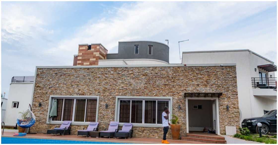 Shatta Wale's house in East Legon Shatta Wale's house in East Legon