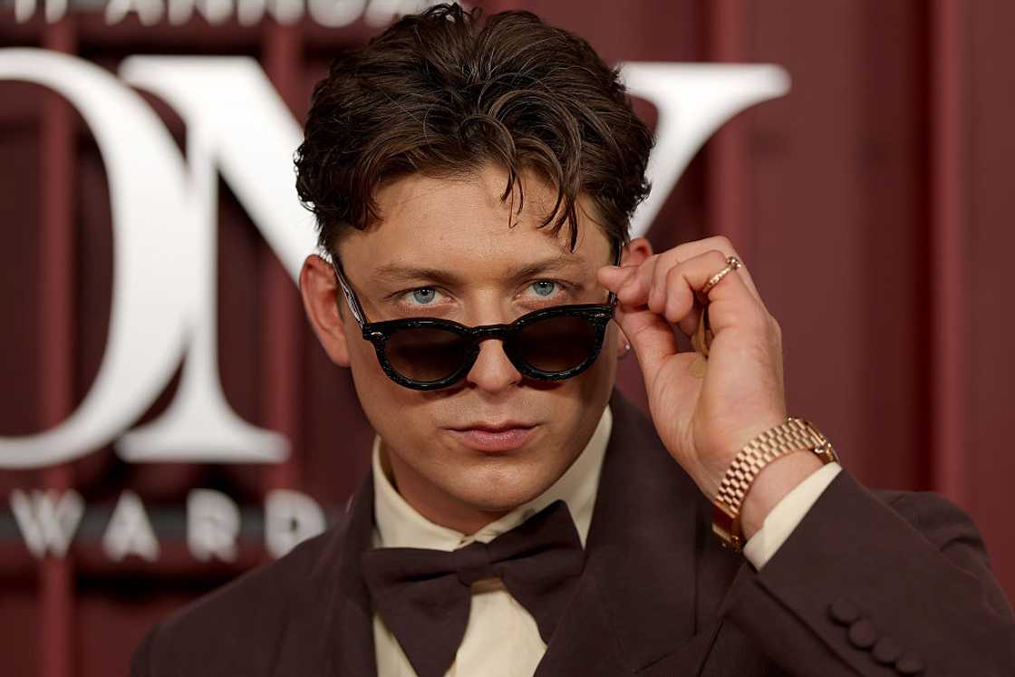Tom Francis in a brown suit Tom Francis in a brown suit