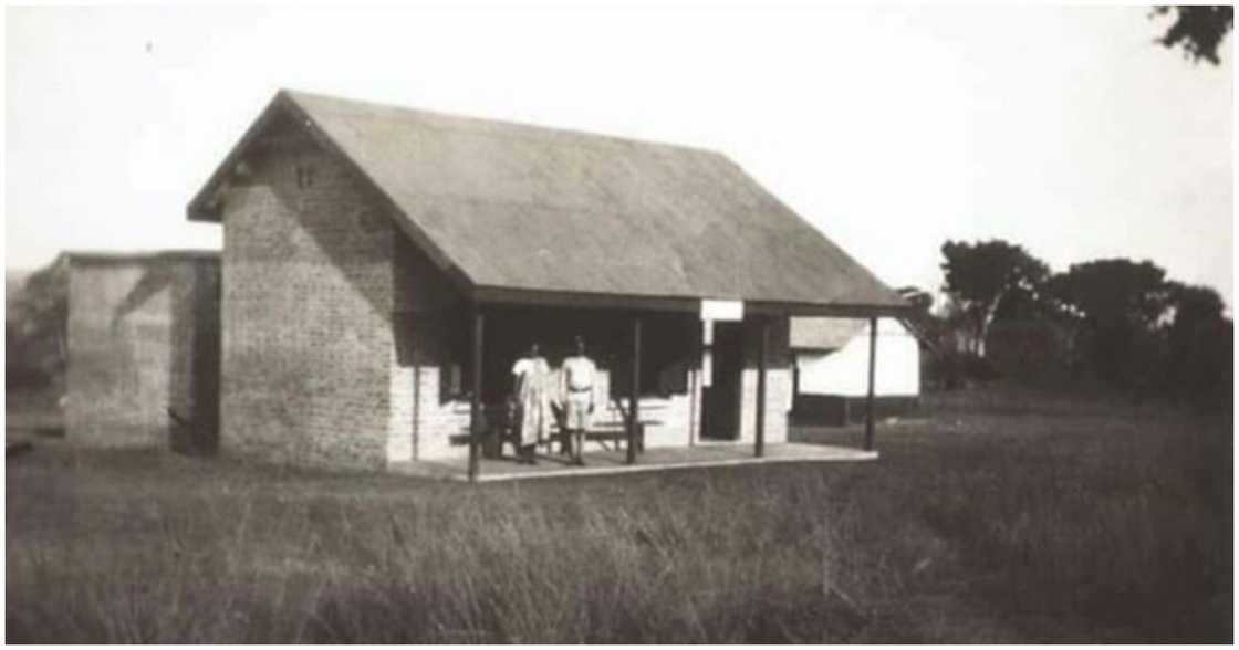 The Kintampo Police Station in 1929 The Kintampo Police Station in 1929