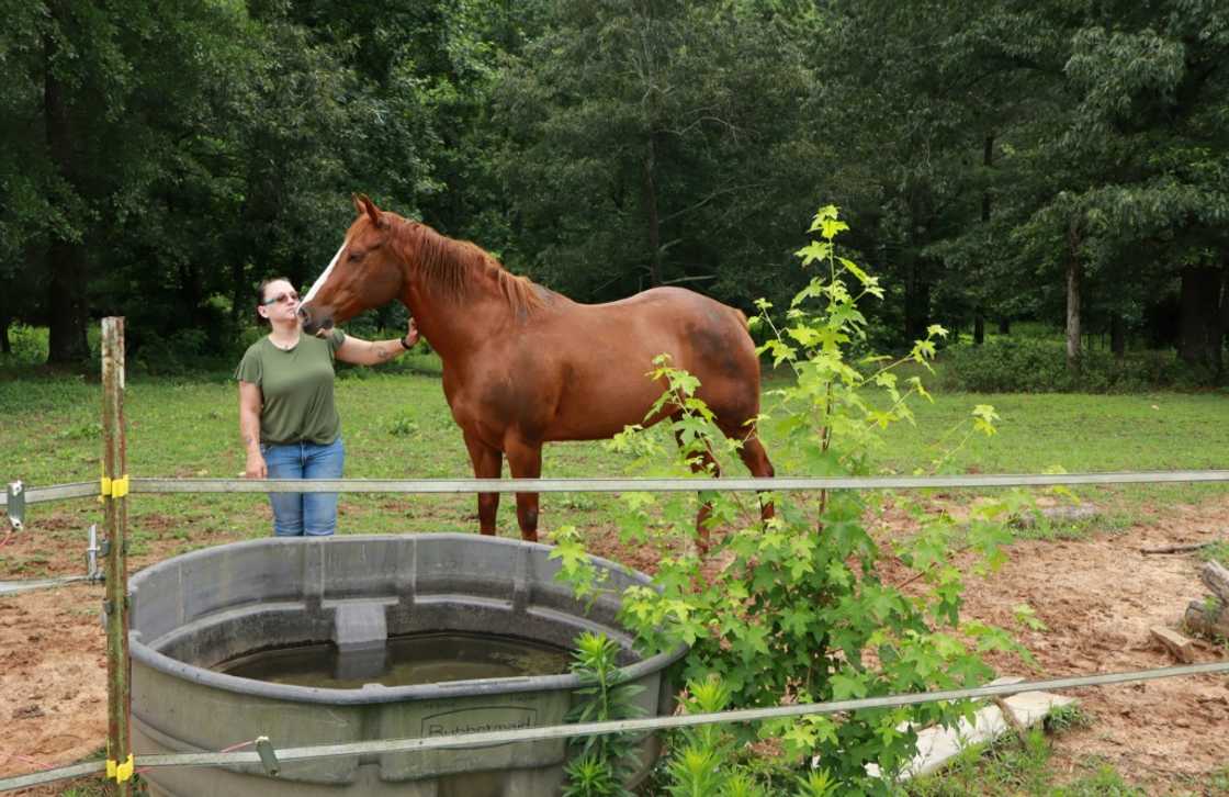 Sasha Cordle has joined other Georgia landowners in suing local carpet makers over PFAS contamination