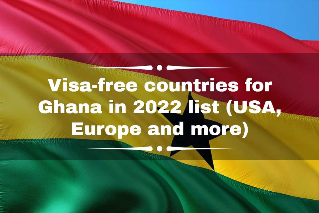 Visa free countries in Europe for Ghanaians